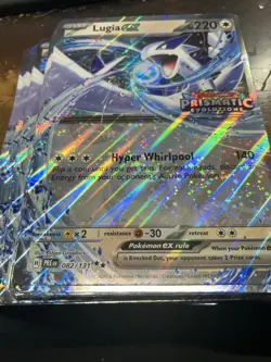 LOT OF (50) Pokemon TCG Lugia ex (OVERSIZED) 082/131 Jumbo Cards Prismatic Evolu - Image 1