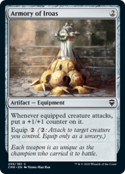 Armory of Iroas FOIL Commander Legends NM Artifact Common MAGIC CARD ABUGames - Image 1