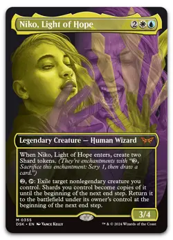 Niko, Light of Hope (Showcase) #355 (NM) Duskmourn DSK Magic MTG - Image 1