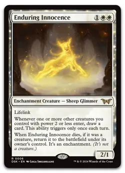 Enduring Innocence #6 (NM) Duskmourn DSK Magic MTG - Image 1