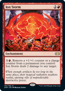Ion Storm FOIL Double Masters NM Red Rare MAGIC THE GATHERING MTG CARD ABUGames - Image 1