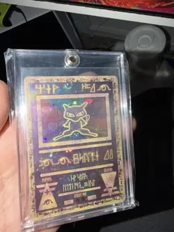 Ancient Mew 2000 Movie Promo Card Holo Ultra Rare Pokemon ~ Double Swirl💫 - Image 2