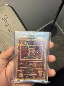 Ancient Mew 2000 Movie Promo Card Holo Ultra Rare Pokemon ~ Double Swirl💫 - Image 3