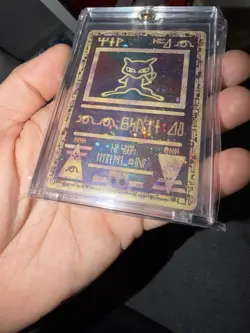 Ancient Mew 2000 Movie Promo Card Holo Ultra Rare Pokemon ~ Double Swirl💫 - Image 4