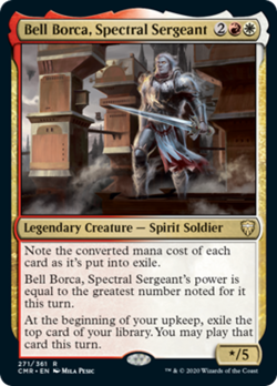 Bell Borca, Spectral Sergeant FOIL Commander Legends NM Rare CARD ABUGames - Image 1