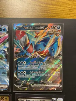 Pokemon Paradox Rift EX Double Rare Card Lot Altaria Skeledirge Roaring Moon - Image 3