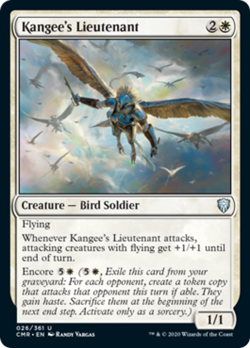 Kangee's Lieutenant FOIL Commander Legends NM White Uncommon MAGIC CARD ABUGames - Image 1