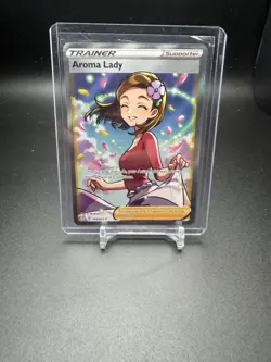 Pokemon Evolving Skies Aroma Lady Full Art Ultra Rare Card 199/203 - Image 1