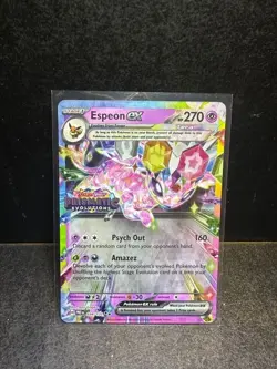 Pokemon Espeon ex 034/131 Miscellaneous Cards & Products Holo Promo NM STAMPED - Image 2