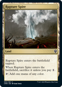 Rupture Spire (355) FOIL Commander Legends MINT Land Common MAGIC CARD ABUGames - Image 1