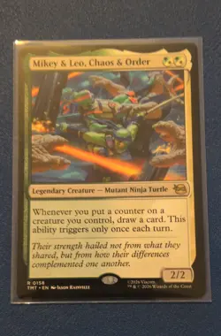 Mikey & Leo, Chaos & Order Teenage Mutant Ninja Turtles Regular - Image 1