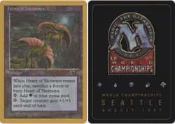 Heart of Yavimaya - Svend Geertsen - 1997 ~ Damaged World Championship D MTG Mag - Image 1