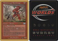 Thunderscape Battlemage - Sideboard - Brian Kibler - 2002 ~ Lightly Played World - Image 1