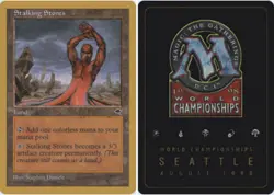 Stalking Stones - Randy Buehler - 1998 ~ Moderately Played World Championship H - Image 1