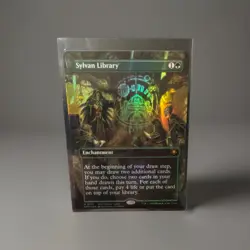 Magic: The Gathering Sylvan Library Borderless Foil Special Guests Mythic Encha… - Image 1