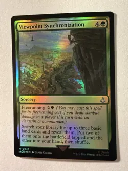 Viewpoint Synchronization #43 (Foil) (NM) Assassin's Creed ACR Magic MTG - Image 1