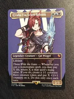 G'raha Tia, Scion Reborn (Borderless) - Commander: FINAL FANTASY (FIC) 203 NM - Image 1