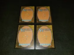 MTG 4x JSS Promo green rare LP FOIL Sakura-Tribe Elder - ships w/ tracking - Image 2