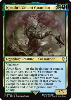 Kimahri, Valiant Guardian (Surge Foil)- (NM)--EN-[FIC - 85] - Image 1