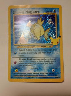 Pokemon TCG - Shining Magikarp 66/64 Celebrations: Classic Collection Holo NM - Image 1