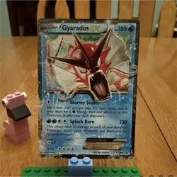 Pokemon TCG Gyarados EX XY106 2016 Basic Holo Dragon Card HP180 Individual - Image 1