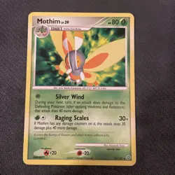 Mothim 33/132 Pokemon Secret Wonders Rare 2007 LP - Image 1
