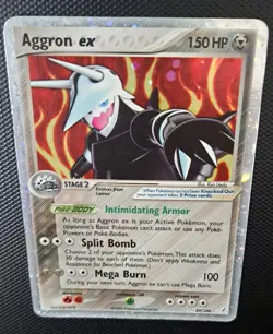 Aggron - EX 89/100 Crystal Guardians Holo Pokemon Card Rare TCG PSA 2006 - Image 2