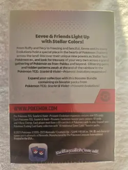 Pokemon TCG Scarlet & Violet Prismatic Evolutions Booster Bundle New Sealed - Image 2