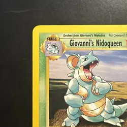 1st Edition Giovanni’s Nidoqueen Rare 23/132 - Gym Challenge - Pokemon Vintage - Image 2