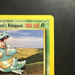 1st Edition Giovanni’s Nidoqueen Rare 23/132 - Gym Challenge - Pokemon Vintage - Image 3