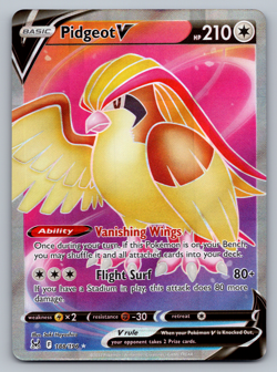 Pidgeot V Pokemon Lost Origin 188/196 Full Art Ultra Rare NM - Image 1