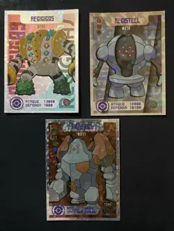 Pokemon Regigigas Registeel Regirock Holo Peru Pokedex Edition - Image 1