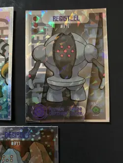 Pokemon Regigigas Registeel Regirock Holo Peru Pokedex Edition - Image 3