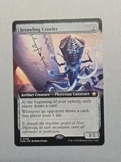 Scrawling Crawler - (Extended Art) - Foundations - LP MTG - Image 1