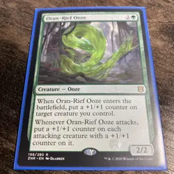 MTG Oran-Rief Ooze regular Zendikar Rising Rare LP - Image 1