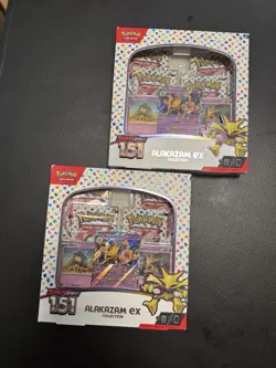 2- Pokemon Alakazam Ex Collection Scarlet & Violet 151 + AH Booster Bundle New - Image 2