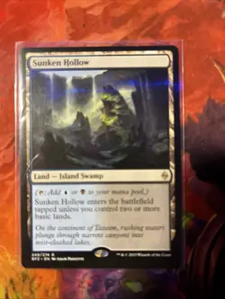 Sunken Hollow #249 (LP) Battle for Zendikar BFZ Magic MTG - Image 1