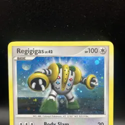 Regigigas - 4/17 - Pokemon Pop Series 9 Holo Card LP - Image 2