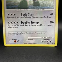 Regigigas - 4/17 - Pokemon Pop Series 9 Holo Card LP - Image 3