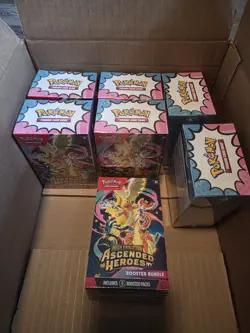 Pokemon TCG - Lot Of 7 Ascended Heroes Booster Bundle FAST SHIPPING - Image 1