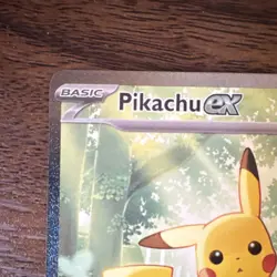 PERFECT CONDITION Pokemon Ascended Heroes Pikachu ex 276/217 Illustration Rare - Image 3