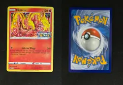 Moltres SWSH185 Holo Promo Sword & Shield Promo Pokemon Near Mint - Image 1