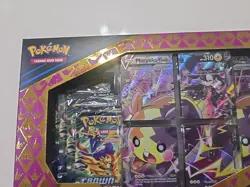 Pokemon Crown Zenith Premium Playmat Collection Morpeko V-Union Box - NEW - Image 2