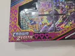 Pokemon Crown Zenith Premium Playmat Collection Morpeko V-Union Box - NEW - Image 5