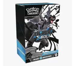 Pokemon Black Bolt Booster Bundle (6 Packs Total Factory Sealed) - Image 1