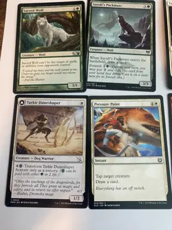 MTG Lot of 10 Hyena Wolf Dog Creature Cards Tribal EDH Commander Deck Bulk Magic - Image 2