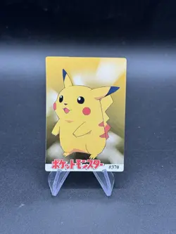Pikachu Snorlax Holo Pokemon Vintage Pocket Monster Vending Prism Sticker 378 - Image 2