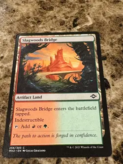 SLAGWOODS BRIDGE Magic the Gathering MTG Modern Horizons 2 - Image 1