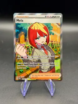 Mela 140/131 UR | Pokemon Prismatic Evolutions | NM Holo - Image 1