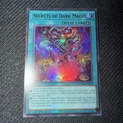 Yu-Gi-Oh! Secrets Of Dark Magic MZMU-EN069 Ultra Rare 1st Ed NM - Image 1